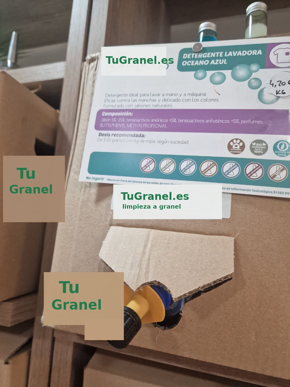 Producto real TuGranel a granel